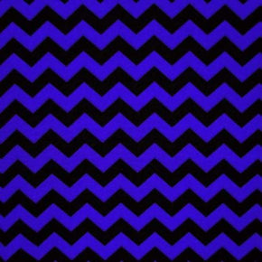  Black/Navy Chevron Print on Polyester Spandex