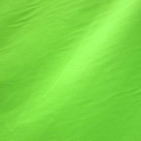  Neon Green Solid Colored Tightly Woven Cotton Broadcloth 