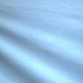  Sky Blue Solid Colored Tightly Woven Cotton Broadcloth 