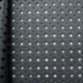 Gray Diamond Big Hole Laser Cut Interlock PVC
