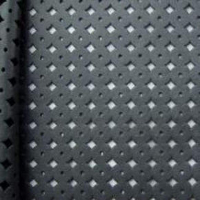  Black Diamond Small Hole Laser Cut Interlock PVC