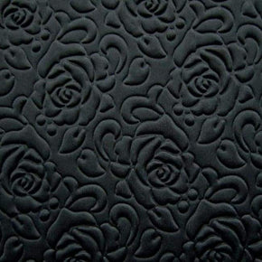  Black Embossed Soft Padding Spacer