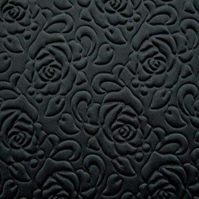  Black Embossed Soft Padding Spacer