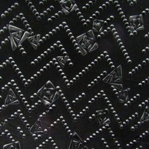  Black Embossed Velvet 