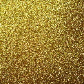  Gold Medium Finish Glitter on Interlock PVC