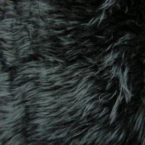  Black Long Hair Shag Fur 