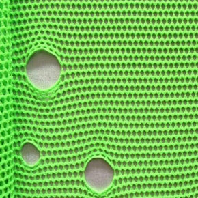  Neon Green Fancy Net 