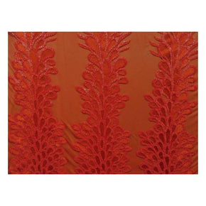  Red Three Trees Fancy 3mm Sequins on Mesh