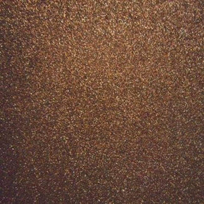  Chocolate Fine Finish Glitter on Interlock PVC