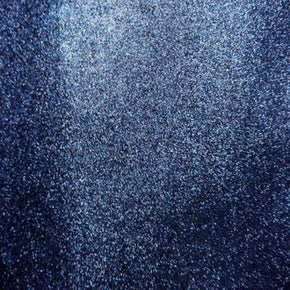  Midnight Blue Fine Finish Glitter on Interlock PVC