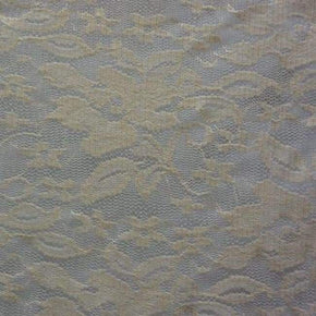  Taupe Fancy Floral Lace 