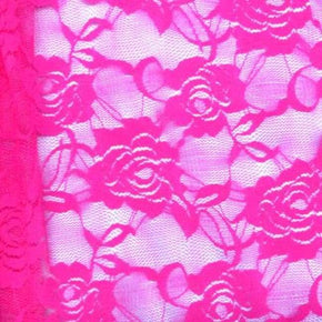  Hot Pink Fancy Lace 