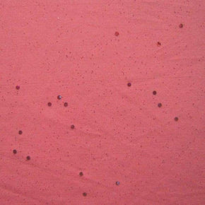  Fuchsia Glitter Sequin on Polyester Spandex