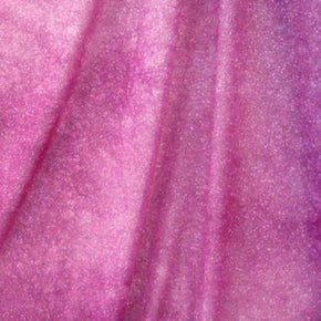  Fuchsia/Ash Matte Glitter/Fashionable Novelty on Chiffon Jersey