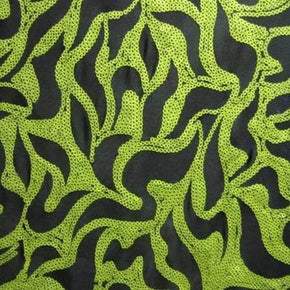  Apple Green Fancy Sequin on Polyester