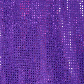  Purple Glued 3mm Sequins on Lurex