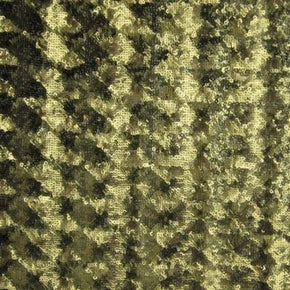  Olive Heavy 3mm Sequins on Mesh