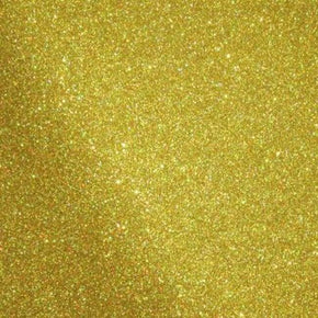 Gold Holographic Glitter on Interlock PVC