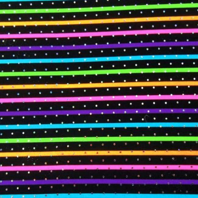 Black with holographic stripes shop
