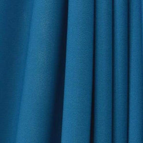  Teal Solid Colored ITY on Polyester Spandex