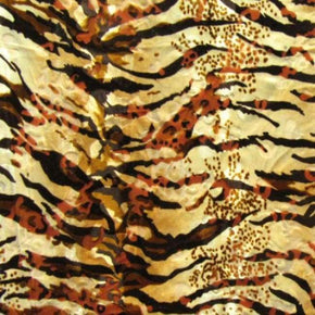  Gold Jungle Snake Burnout Velvet 