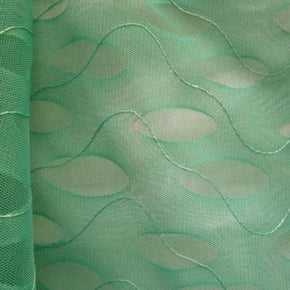 Mint Wavy Thread Lace