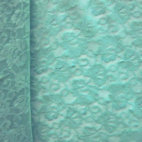  Aquamarine Fancy Floral Lace 