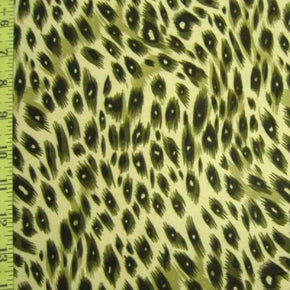 Multi-Colored Leopard Print on Polyester