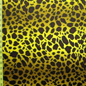 Multi-Colored Leopard Print on Nylon Spandex