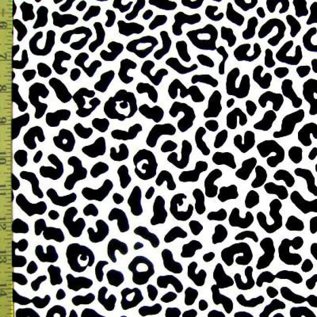 Leopard Print Spandex Fabric