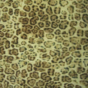Multi-Colored Leopard Print Velvet 