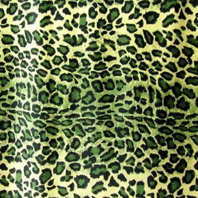 Multi-Colored Leopard Print on Velvet