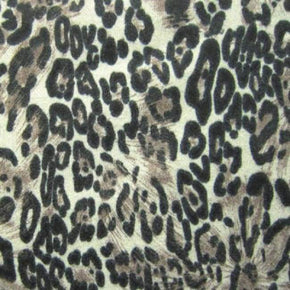 Multi-Colored Leopard Print on Polyester Cotton