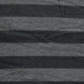  Black/Gray Striped Printed Cotton Lycra® 