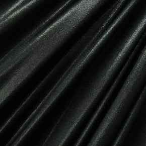 Black Matrix Dot Metallic Foil on Nylon Spandex