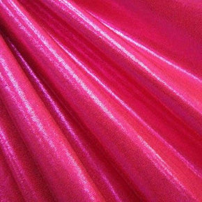  Fuchsia Matrix Dot Metallic Foil on Nylon Spandex