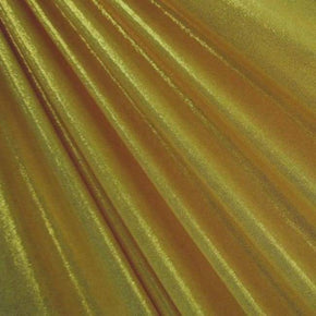  Gold Matrix Dot Metallic Foil on Nylon Spandex