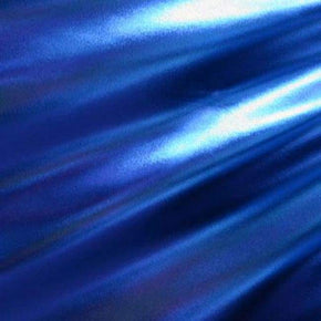  Royal Metallic Solid Colored Metallic Foil on Polyester Spandex