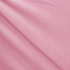 Faded Pink Solid Colored Shiny Millikin Tricot on Nylon Spandex