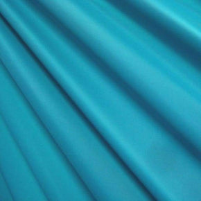 Pale Teal Solid Colored Shiny Millikin Tricot on Nylon Spandex