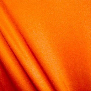 Pale Orange Solid Colored Shiny Millikin Tricot on Nylon Spandex