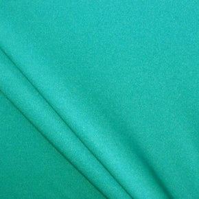 Faded Turquoise Solid Colored Shiny Millikin Tricot on Nylon Spandex