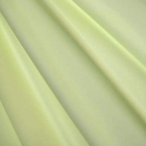 Pale Yellow Solid Colored Shiny Millikin Tricot on Nylon Spandex