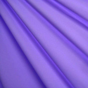 Light Purple Solid Colored Shiny Millikin Tricot on Nylon Spandex
