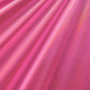  Neon Pink/Gold Solid Colored Mirror Metallic Foil on Nylon Spandex