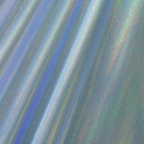  Periwinkle/Gold Solid Colored Mirror Metallic Foil on Nylon Spandex