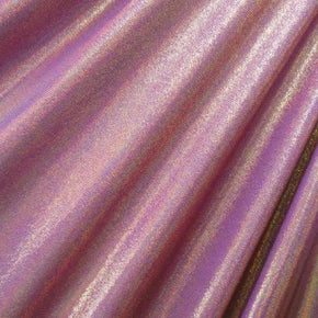  Purple/Gold Solid Colored Mirror Metallic Foil on Nylon Spandex