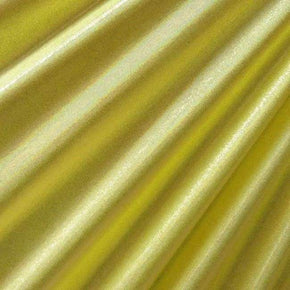  Samba/Gold Solid Colored Mirror Metallic Foil on Nylon Spandex