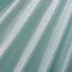  Sky Blue/Silver/Blue Solid Colored Mirror Metallic Foil on Nylon Spandex