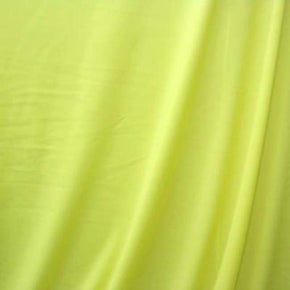  Lemon Yellow Solid Colored Metallic Laser Cut Foil on Spandex